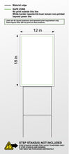 Load image into Gallery viewer, Yard Sign with White Background
