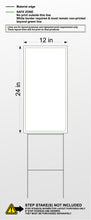 Load image into Gallery viewer, Yard Sign with White Background
